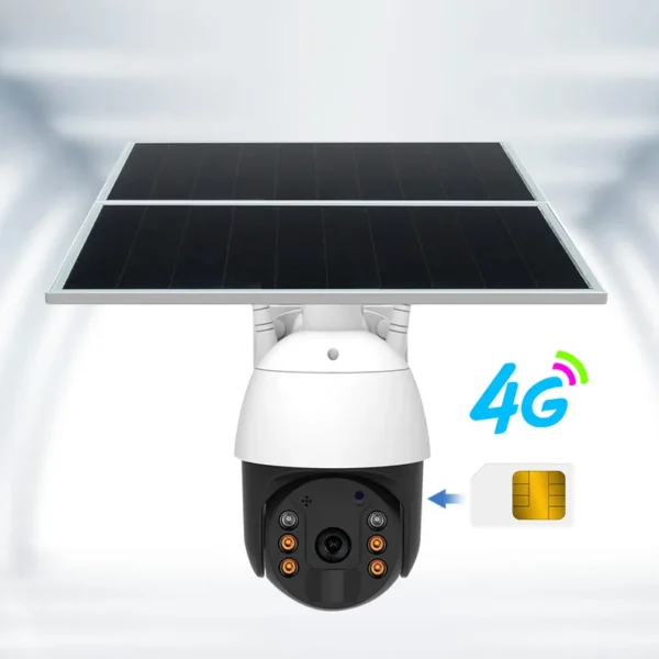 Ubox SL100 4G PTZ Solar Wifi Security Camera - Image 4