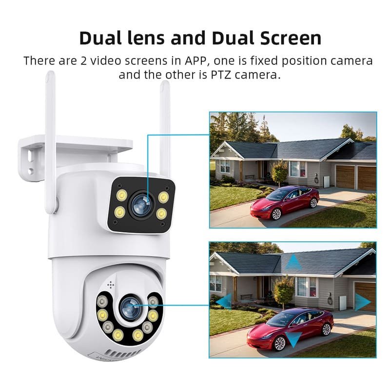A29 Dual Lens WiFi Camera - A Top Security Camera Manufacturer