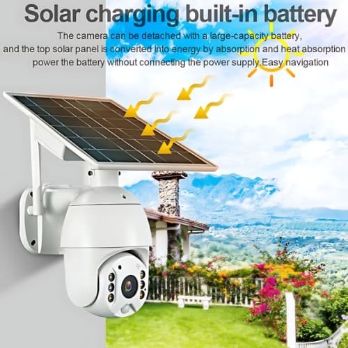 Solar Powered Security Camera