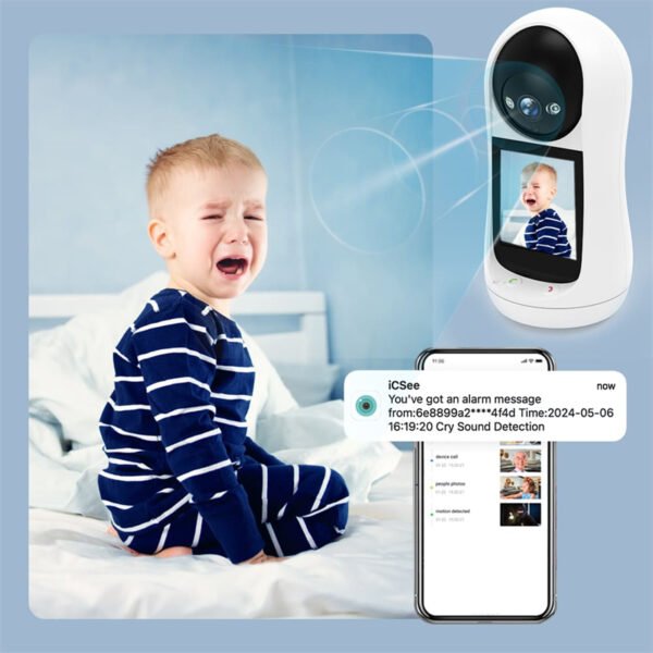 iCSee V5 Best Smart Baby Monitor Camera With Video Calling