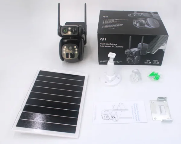 Ubox Q12 Dual Lens 4G Solar Camera (8)