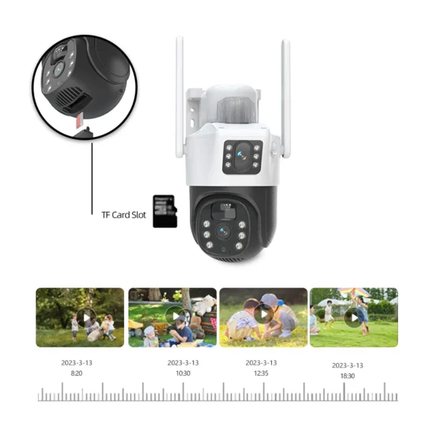 EseeCloud QS12-B4L 12MP Solar Power Dual Lens 4G Cameras - Image 7