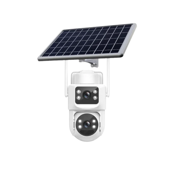 EseeCloud QS4-B4L 4G WiFi Solar Dual Lens Camera